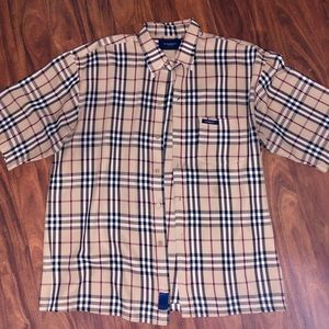 Authentic Burberry Men's Button Down